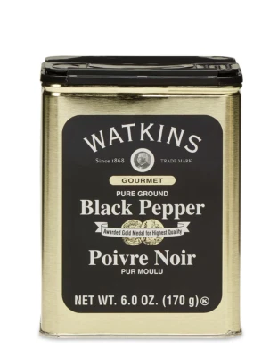 Black Pepper, Pure Ground, 6 oz. - Image 1 of 2