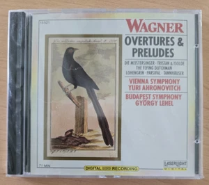 Wagner Overtures & Preludes - Vienna Symphony - Budapest Symphony (CD) NEW 1 - Picture 1 of 2