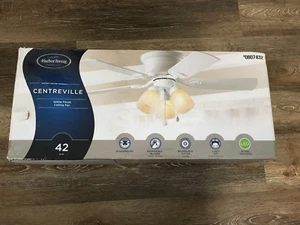 Harbor Breeze Ceiling Fan Centreville 42" White New in Box - Picture 1 of 2