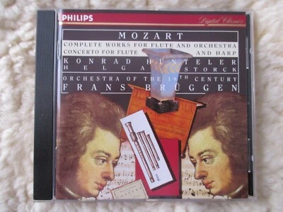 Mozart: Complete Works For Flute And Orchestra - Hünteler - Frans Brüggen - CD - Bild 1 von 3