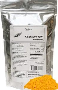 NuSci pure CoQ10 Coenzyme Q10 Powder 100g (3.52 oz) Heart Support anti-age - Picture 1 of 1