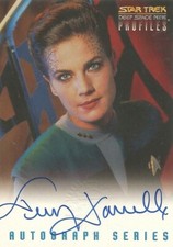 DS9 Star Trek Deep Space Nine Profiles - Terry Farrell "Dax" Autograph Card