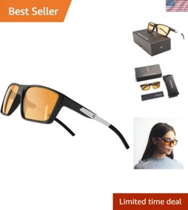 • Gaming Glasses • Blue Light Blocking Computer Screen Glasses | Anti Fatigue... - Picture 1 of 9