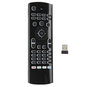 6‑Axis Backlight 2.4G Wireless Double Sides Keyboard Infrared Sensor Remote Fit - Picture 1 of 19
