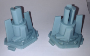 Star Wars Blue Tie Fighter Wing Connector Pair Smooth 3D Printed Tonka POTF