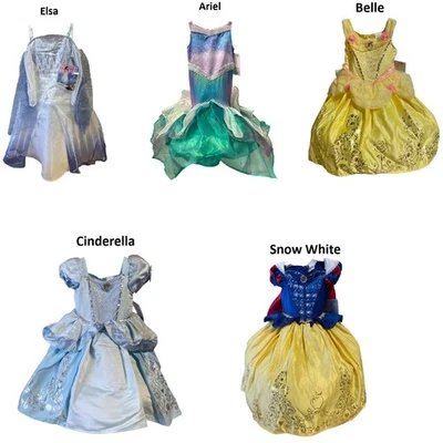 Disfarce Girl's Disney Princess Fingir Brincar Fantasia, 160539-SAM - Imagem 1 de 4