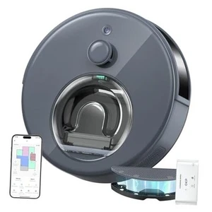 Robot Vacuum and Mop Combo L7 with 6000Pa Power Suction, LiDAR Navigation, - Picture 1 of 7