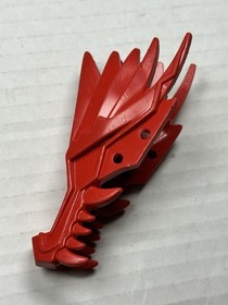 LEGO Ninjago Dragon Head (93070) Red Upper Jaw - Destiny's Bounty (9446)