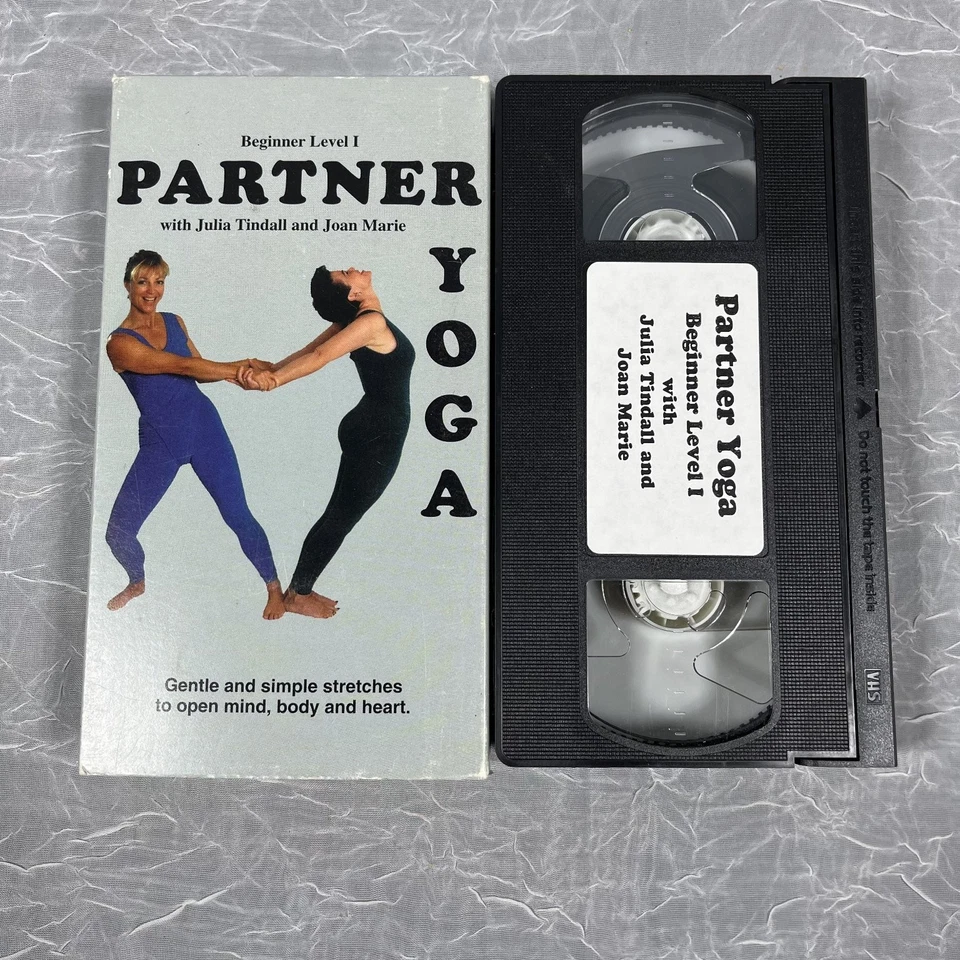 Partner Yoga VHS 1997 Beginner Level I Instructional Julia Tindall - Image 1 of 2
