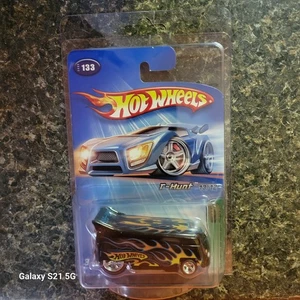 2005 Hot Wheels T-Hunt Treasure Hunt Customized VW Drag Bus Black Real Riders - Picture 1 of 3