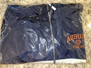 Auburn Tigers Full Zip Light Weight Windbreaker Jacke mit Taschen Größe XL - Bild 1 von 3