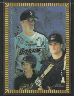 Eric Chávez / Russ Johnson / Russell Branyan PROS 1998 Topps Cromo #262 Foto 1 de 2