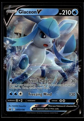 Glaceon V - Promo SWSH: Sword & Shield Promo Cards SWSH196 NM - Image 1 of 2