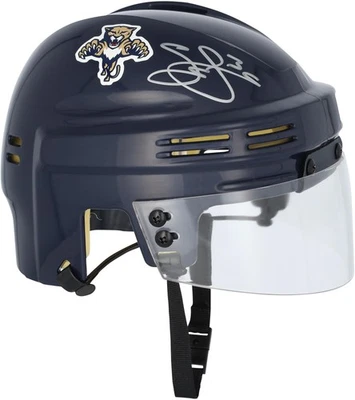 Seth Jones Florida Panthers Autographed Navy Mini Helmet - Image 1 of 3