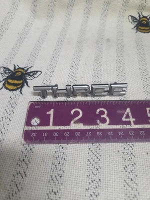 1970 - 1971 CHRYSLER THREE HUNDRED 300 TRUNK FENDER EMBLEM BADGE Rare 70 71 - Image 1 of 4