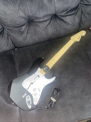 Rock Band Xbox 360 Fender Stratocaster Wired Guitar Strap model #822152 - Image 1 of 4