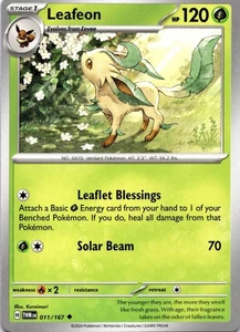 Pokemon Leafeon 011/167 Twilight Masquerade Non Holo NM - Picture 1 of 2