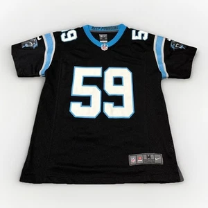 NFL Luke Kuechly #59 Carolina Panthers Youth Jersey Blue, Medium - Picture 1 of 4