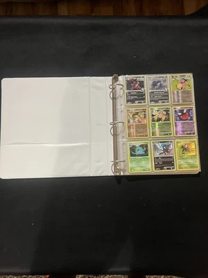 Pokémon Card Binder Collection 14 pages 242 total cards - Image 1 of 4
