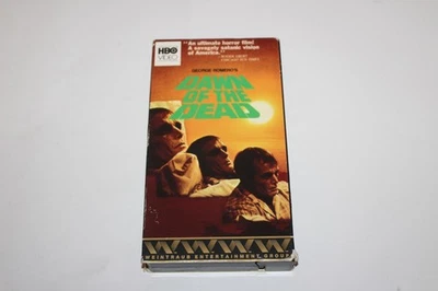 Dawn Of The Dead VHS 1977 Vtg Zombie Horror Film HBO Video RARE Rob Michelucci - Image 1 of 4