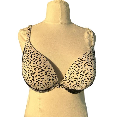 Lane Bryant Cacique 44DD Boost Plunge Padded Underwire Plus Sz  Womens Bra - Image 1 of 4