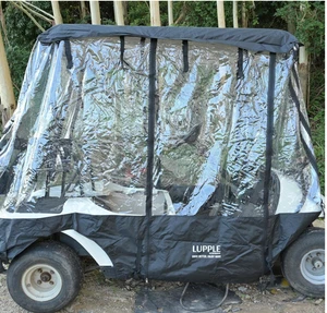Carcasa universal para carro de golf para 4 pasajeros - techo corto 59" cubierta de lluvia para Club C - Imagen 1 de 1