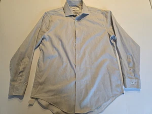 Camicia elegante uomo Calvin Klein slim fit taglia 16 32/33. Sku B1-21 - Foto 1 di 9