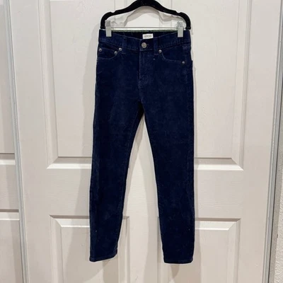 Crewcuts Boys Corduroy Pants Blue size 7 Slim Fit Casual uniform Comfortable - Image 1 of 4