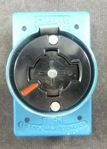 Crouse Hinds 25403 30A 600V 4P 5W Equipment Ground Power Lock Receptacle - Picture 1 of 3