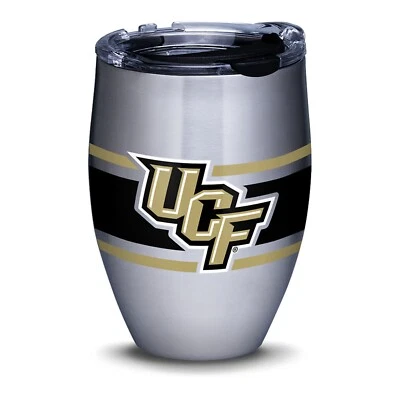 Tervis NCAA Central Florida Knights Stripes 12 oz. Vaso de acero inoxidable nuevo Foto 1 de 2