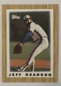 1987 Topps Major League Leaders Mini - Lot of 25 - JEFF REARDON #18 - Picture 1 of 3