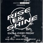 Destiny The Cream Rave Flyer A5 1/9/95 Club Art Southend Frenzic Basil Ruffrider