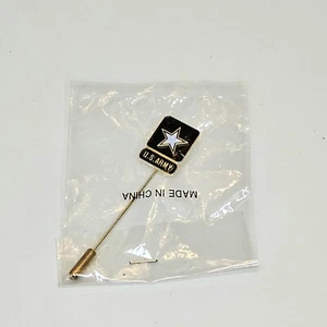 NEW U.S. Army Star Logo Stick Pin for Lapel Tie Tack Scarf Hat - Picture 1 of 6