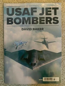 USAF JET BOMBERS By DAVID BAKER Beautiful Color & B & W Photos 130 Pages 2021 - Picture 1 of 1