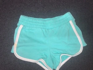Gap Girls sport Shorts size medium  8  M Turquoise  color cotton, i901 - Picture 1 of 5