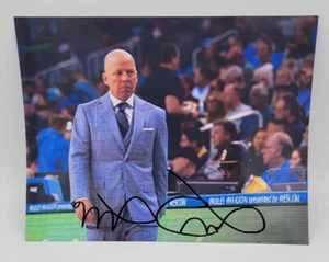 MICK CRONIN UCLA BEARCATS HEAD COACH SIGNED 8x10 PHOTO COA 4X COACH OF THE YEAR - Picture 1 of 3