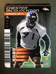 Tarjeta de los Broncos de Denver 2002 enfrentamiento de la NFL casi nueva - Imagen 1 de 4