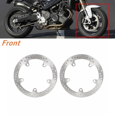 2X Iron Front Brake Disc Rotor Replacement For BMW F800R F900XR K1300R R Nine T - Image 1 of 4