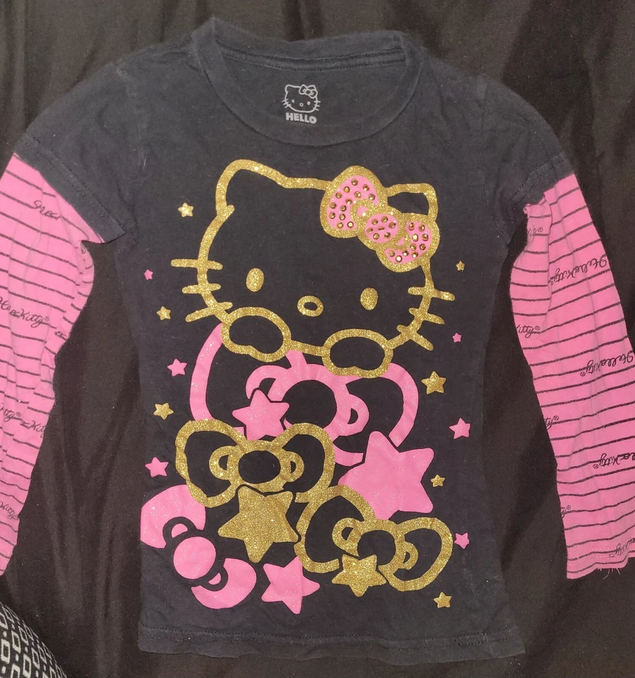 Girls Hello Kitty Shirt Size XS - Image 1 of 1