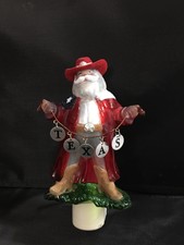 Texas Santa Nightlight