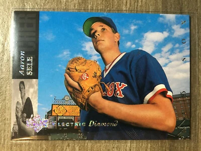 Aaron Sele 1994 Upper Deck Electric Diamond #80 Boston Red Sox  - Image 1 of 2