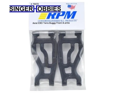 RPM 70472 EXO Terra Buggy Front A-Arm Set (Black) HH - Image 1 of 2