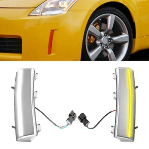 2*Turn Signal Lights (Left & Right) For ?2006-2009 Nissan 350Z LCI Model NEW US - Picture 1 of 16
