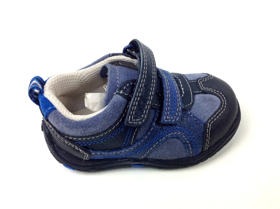 Clarks Boys Leather / Textile Fashion Sneakers Size 4.5 MW US 20 W EU - Image 1 of 1