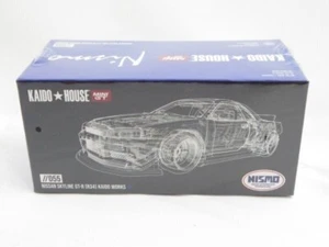 1/64 MINI GT KAIDO HOUSE 1999 NISSAN SKYLINE GT-R R34 NISMO BLUE #055 V3 - Picture 1 of 2