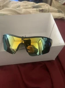 khan polarized KN 5270 SD Yellow Black Frame Multi Colored Lens - Picture 1 of 2