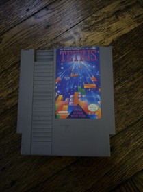 Nintendo NES USA- Tetris 1985- The Relentless Building Block Video Puzzle Game