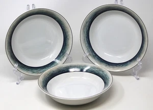 3 Sakura David Carter Brown BY THE SEA 7.5" Cereal Soup Bowls Coastal Beach 2001 - Picture 1 of 4