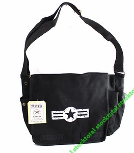 BOLSA Rothco Air Corps Heavyweight Classic Messenger Bag 9758 RT - Imagen 1 de 3