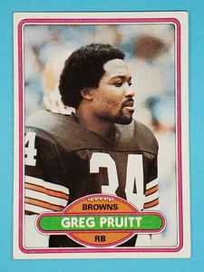 1980 Topps Greg Pruitt Cleveland Browns #150 EX-NM+ 🏈 - Picture 1 of 7